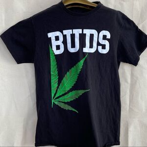 Buds black Mens Tshirt medium